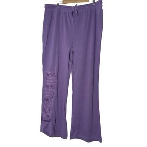 New Disneyland Resort Spirit Jersey Fleece Sweatpants 1X‎ Womens Lounge Pants